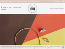 Tablet Screenshot of dubaruba.com